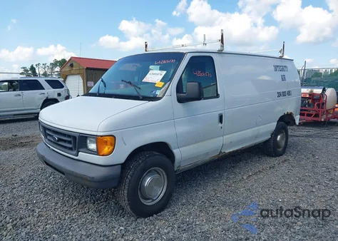 2006 Ford E-250 Commercial/Recreational из США, поврежденный, VIN 1FTNE24W66DB06861